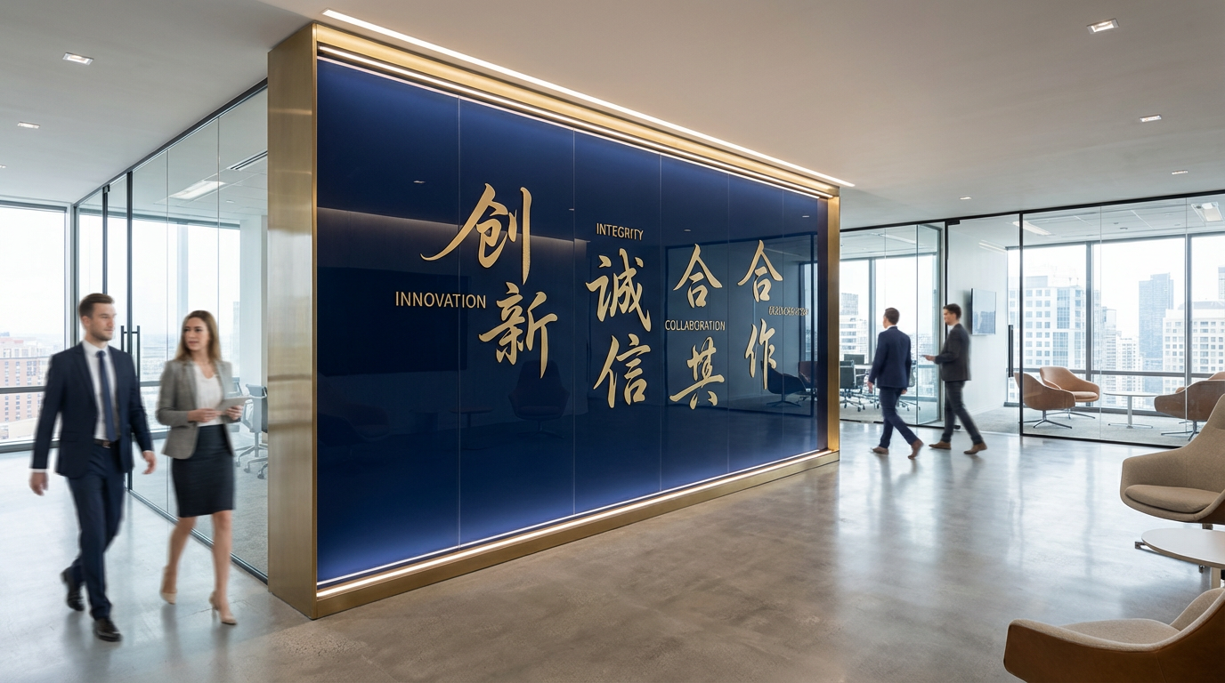 企业文化墙设计